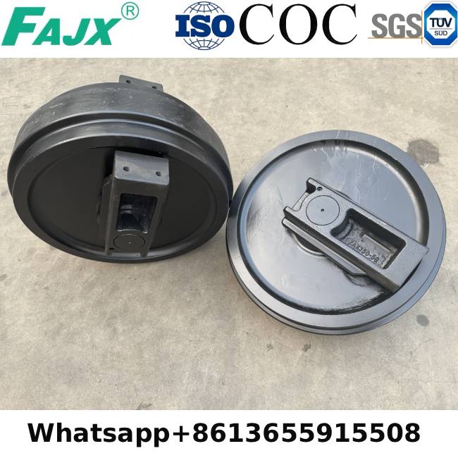 Bahan apa yang digunakan untuk roda idler ekskavator ZAX350?